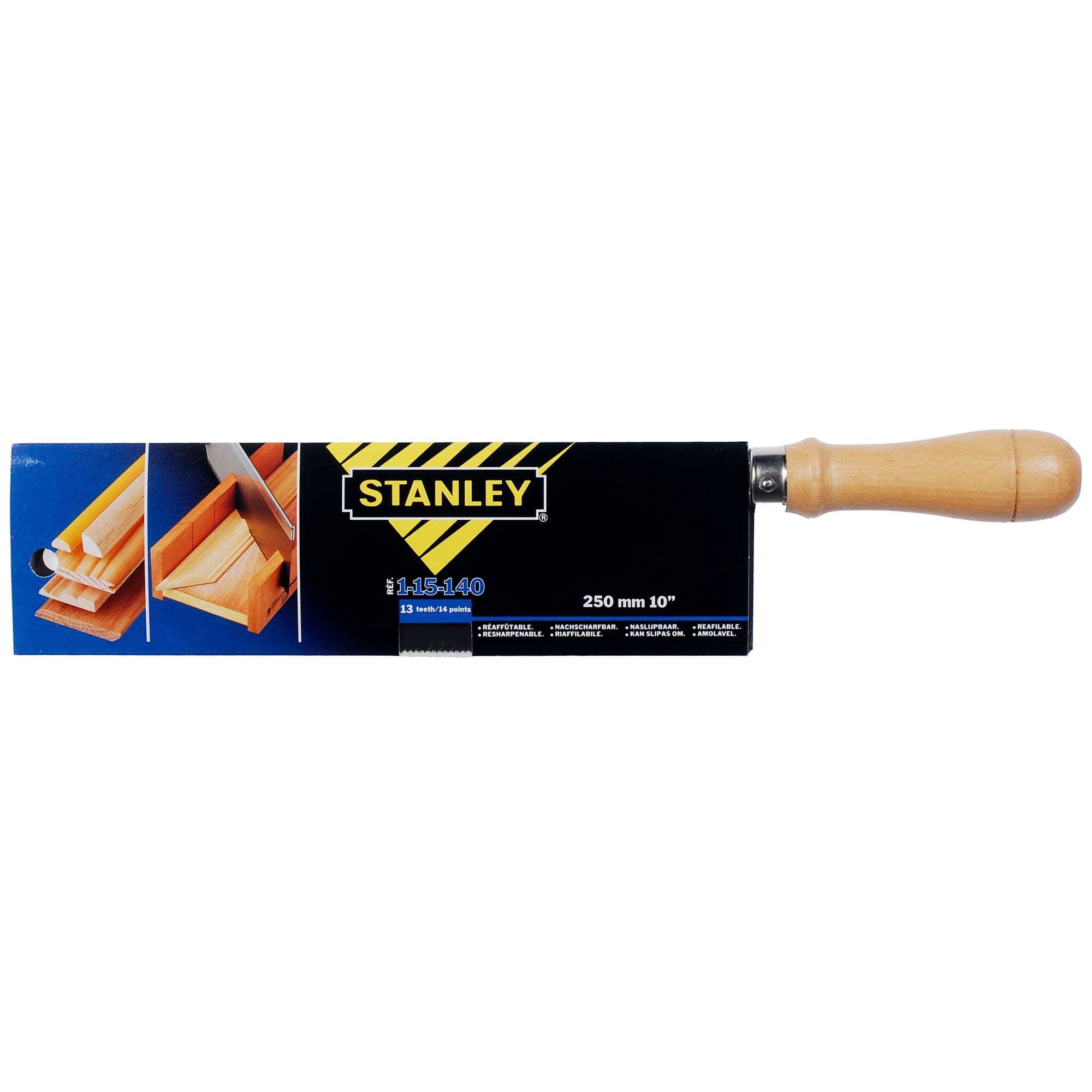 Resharpenable outlet hand saw