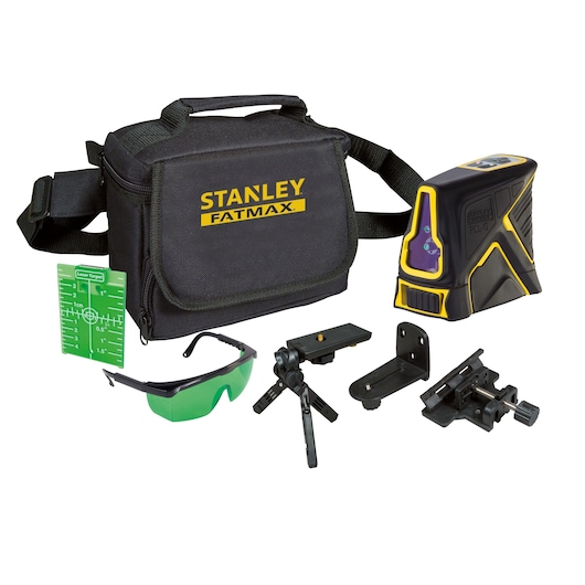 STANLEY® FATMAX® Green beam cross line 20/50M Laser level