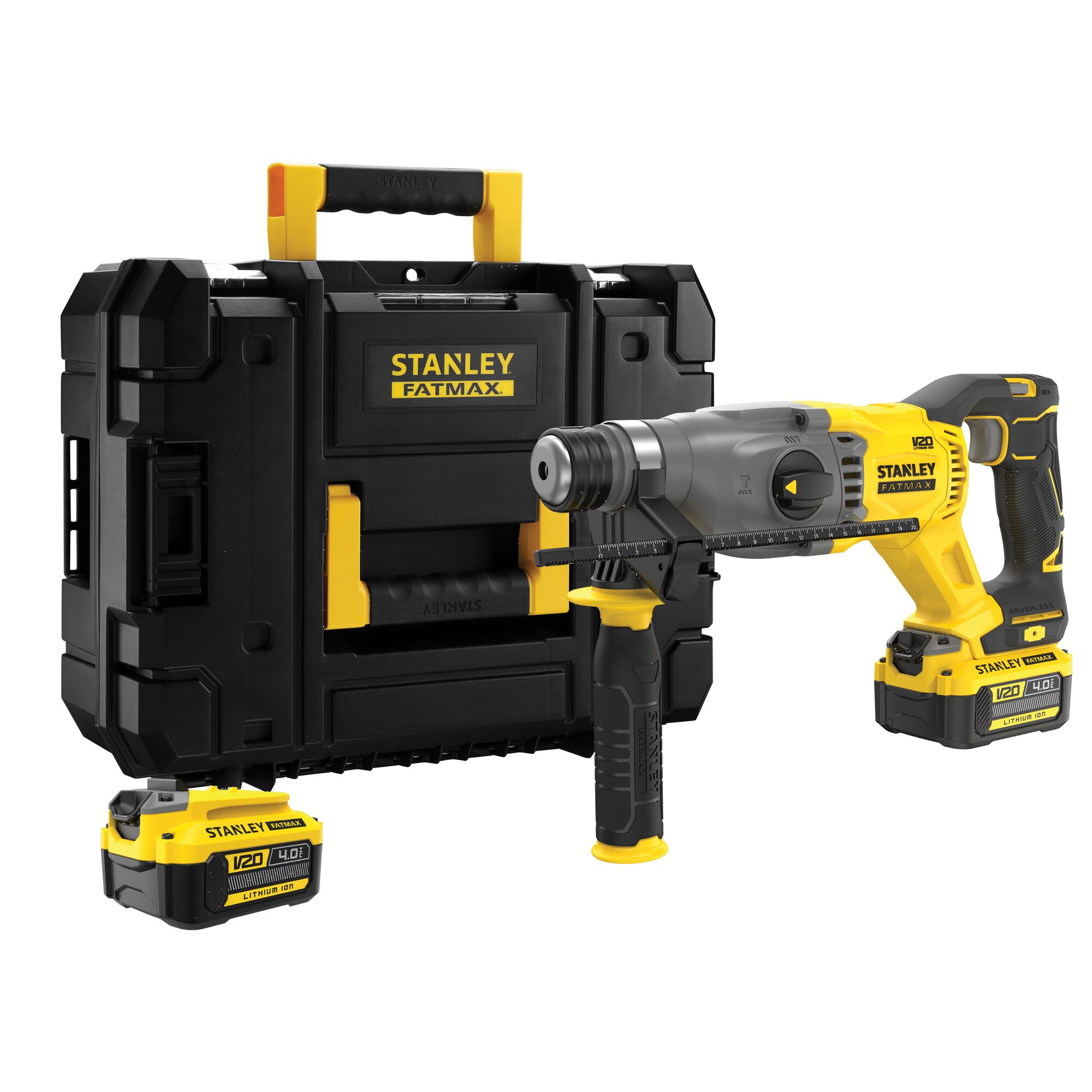 18V STANLEY FATMAX V20 BRUSHLESS SDS PLUS HAMMER DRILL STANLEY