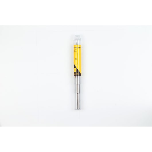 STANLEY STA54401 masonry drill bit in yellow packaging, vertical front angle on white background.