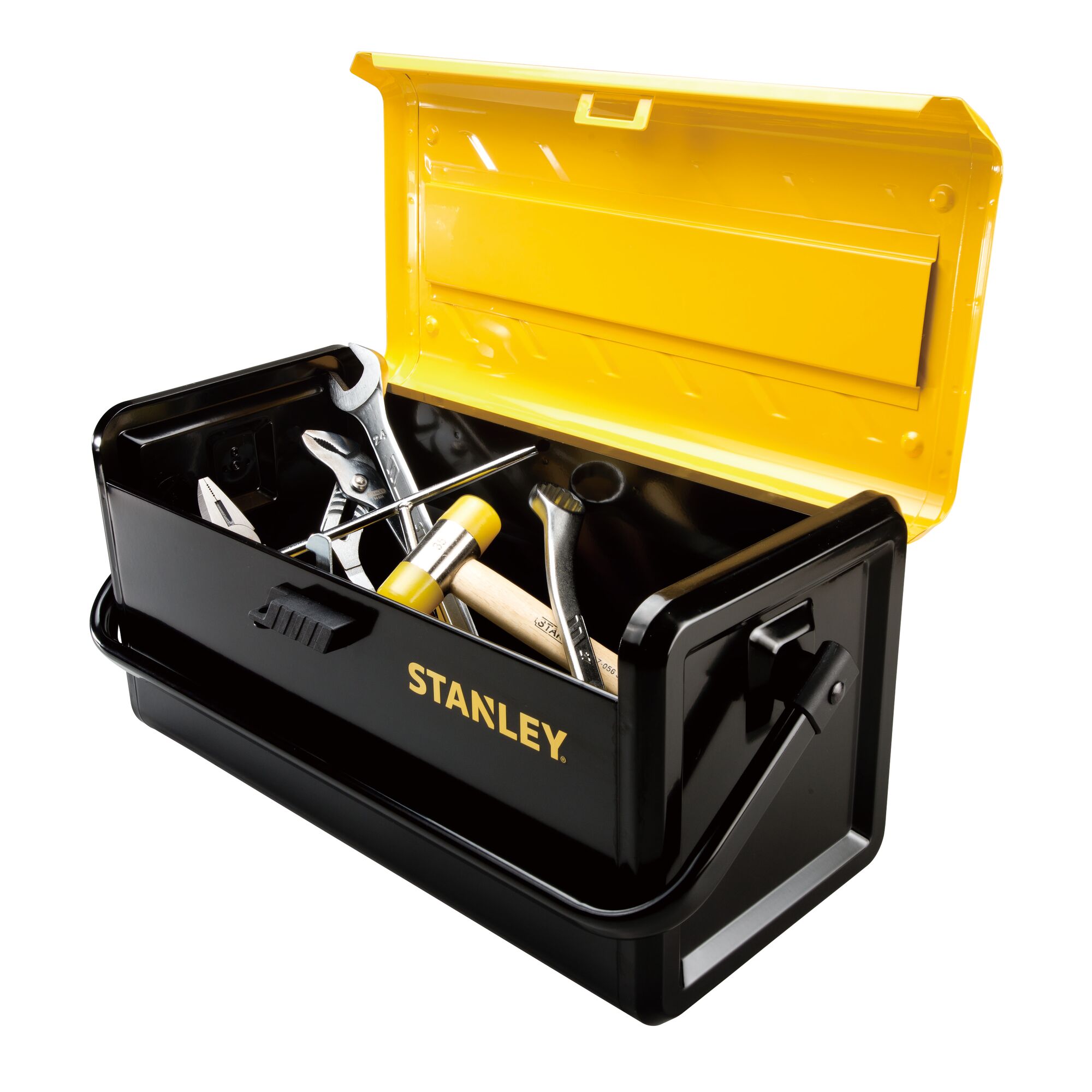 Stanley metal tool box discount